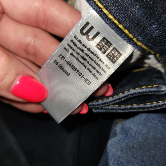 Uniqlo UJ, SO, SONG skinny jeans lot set of three bundle size 5 - Picture 3 of 8